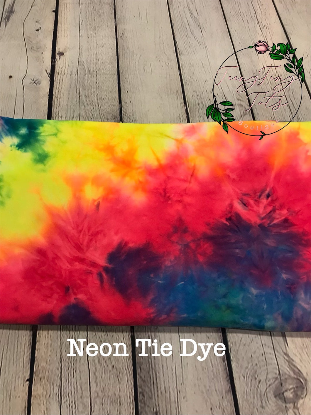 Neon Tie Dye Apparel